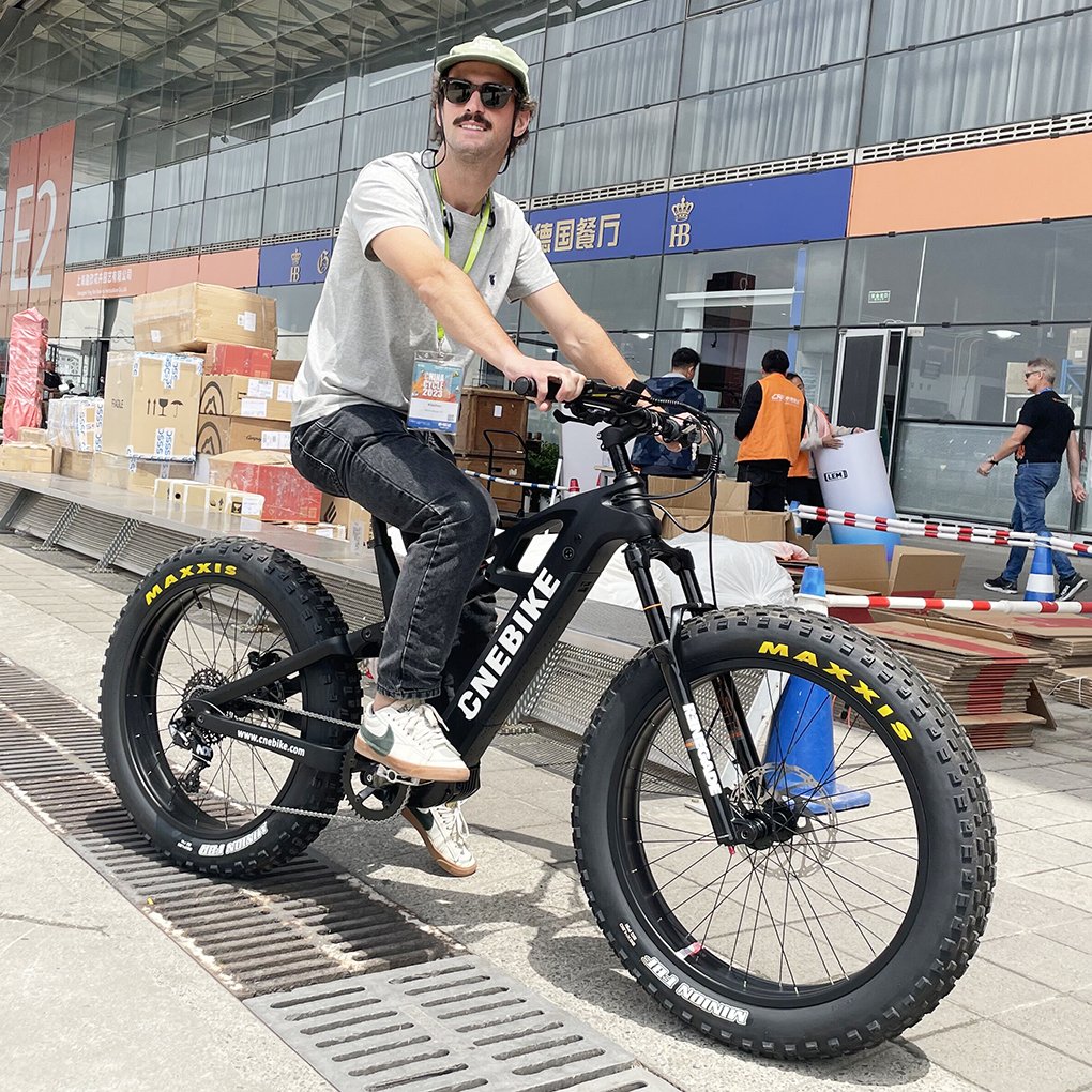 Electric Bicycle Full Suspension Electric Bike Bafang Ultra M620 1000W 48V Ebike with Fat Tire Snow Mountain Bike
