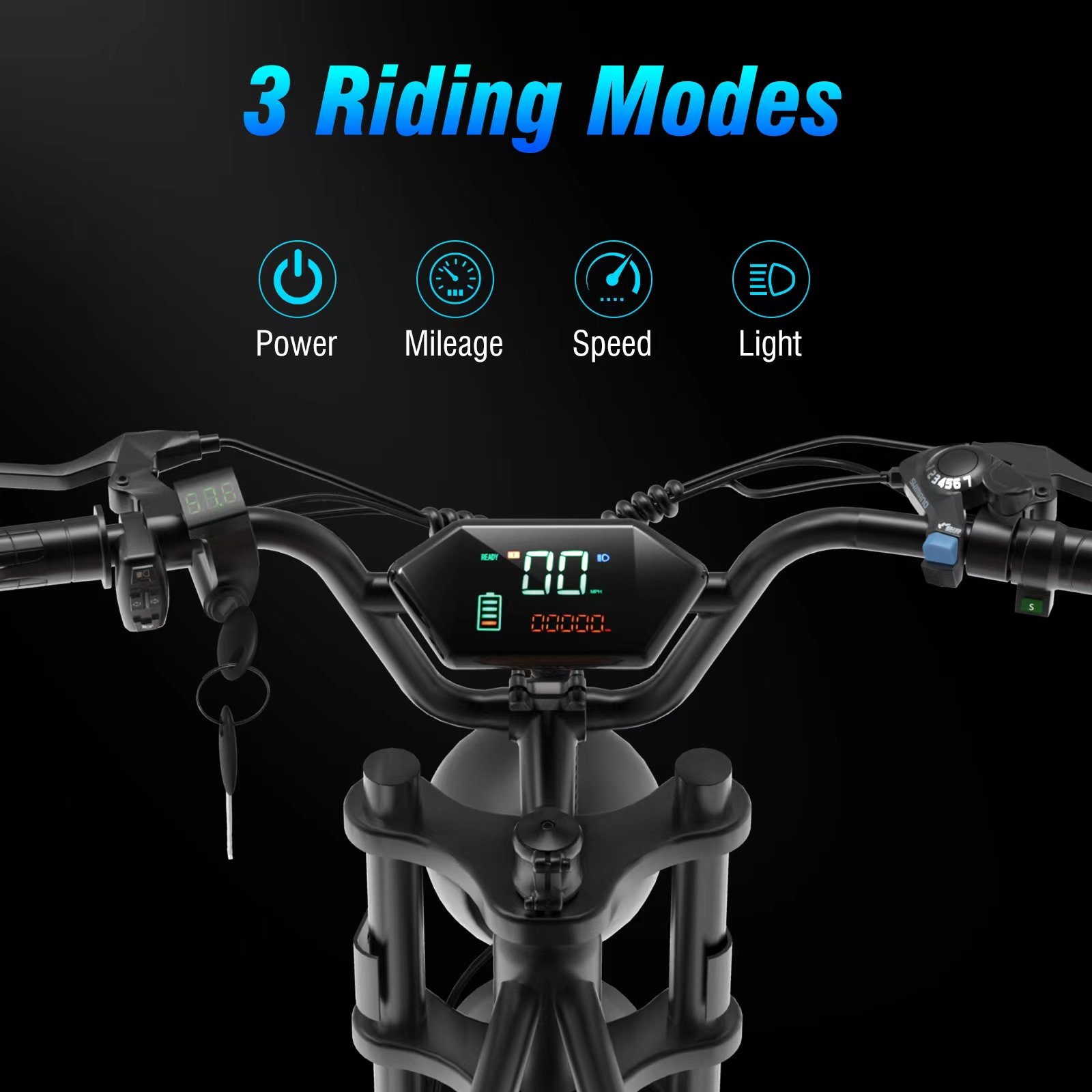 Good Quality Foldable E-bikes 1000W Motor Long Range 45-55KM electric bike two wheels adult Electric Mountain Bike