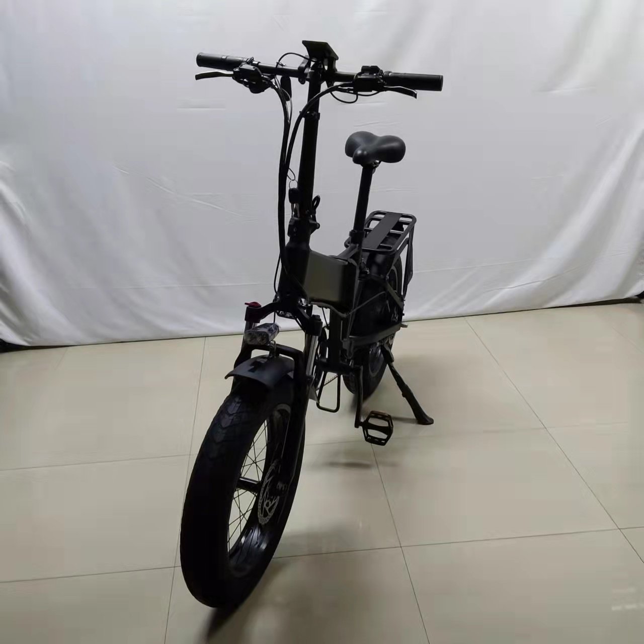 1000W Bafang Motor 52V 21Ah Electric Fat Bike City e Bike full Suspension Hydraulic brake 55km/h 20" Electric Folding Bike