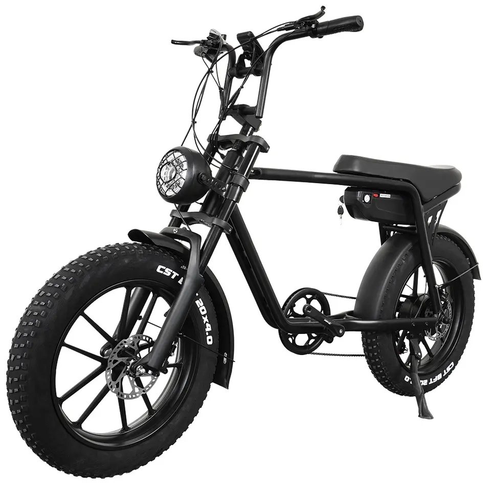TOODI K20 EU Warehouse Stock 48V 15AH Finely Processed Aluminum Alloy Mountain Bike 20 Inch Bicycle