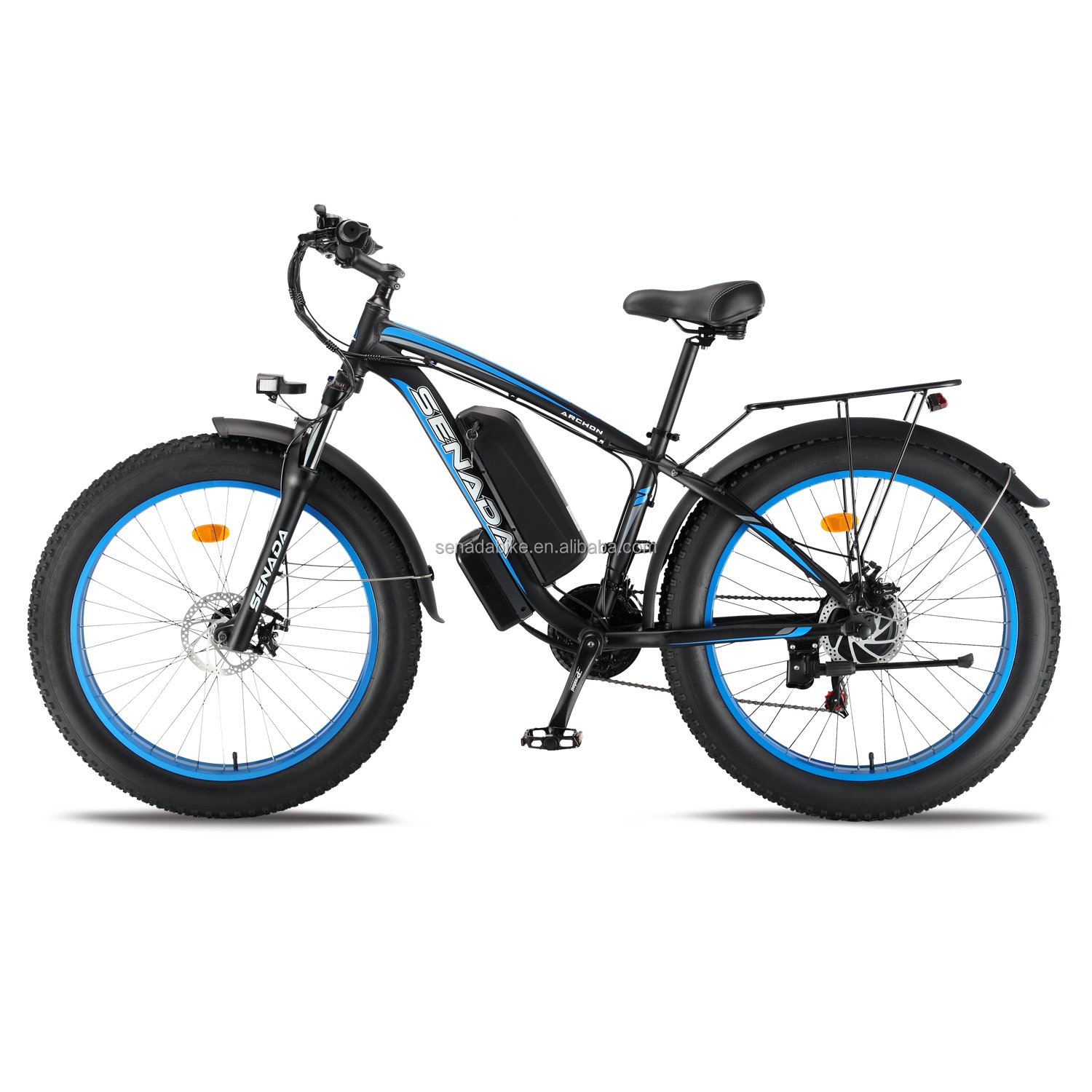 US Warehouse Wholesale 1000W 48V 17.5Ah 26inch fat tire all terrain off-road electric mountain bike