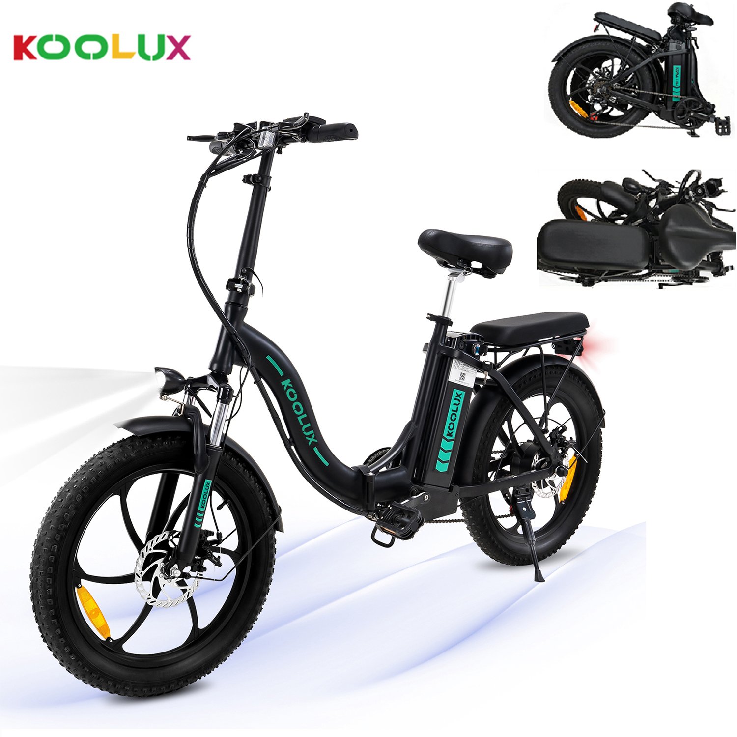 KL-BK6S 24 Inch Electric City Bike 15Ah Lithium Battery Long Range 36V 250W 500W Electric Bicycle