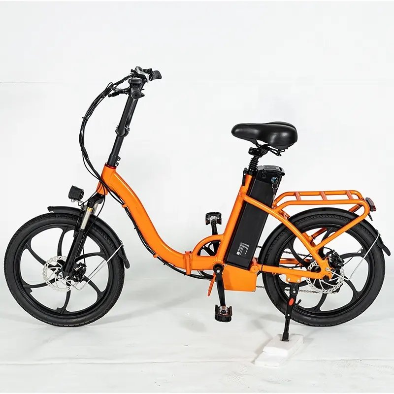 High End Folding Ebike Aluminum alloy frame hiddern LI-battery Bike Mountain Bicycle Electric City Bike
