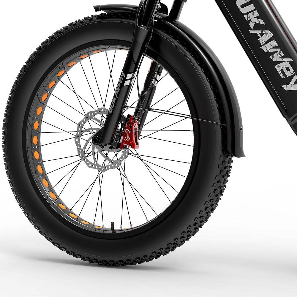 Dukawey DM530 plus 1000W electric bike 26 inches fat bike 52V 20Ah electric mountain bike emtb