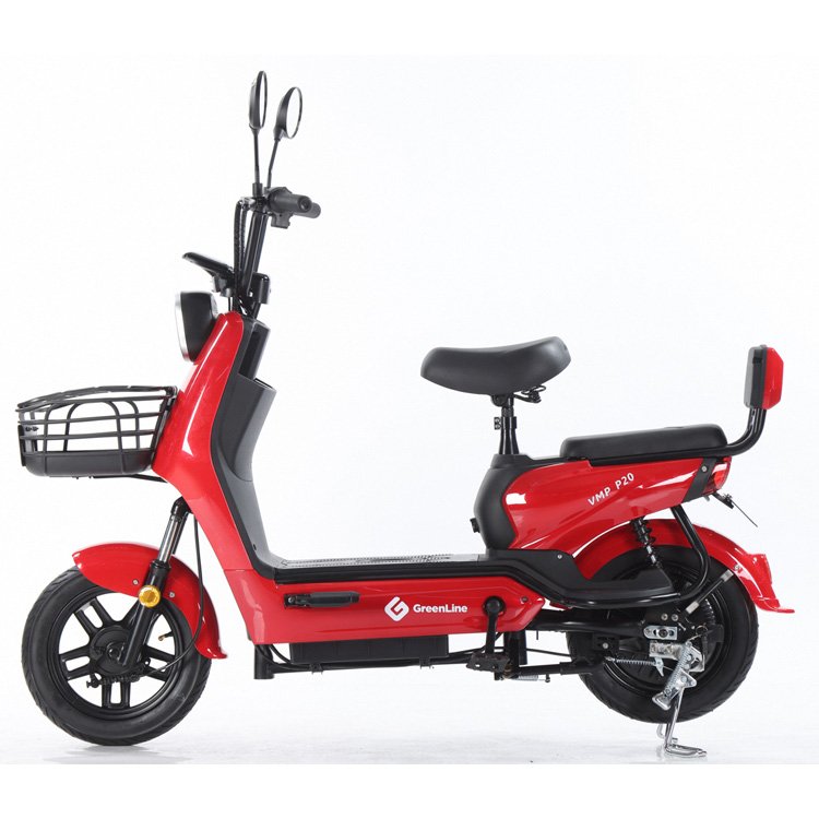 Ready Stock Cheap adult electric bike loaded man 2 wheel electric scooters