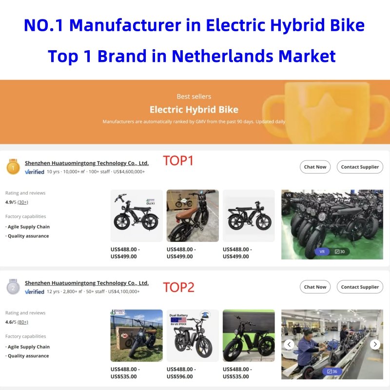 fat tire bike for adult Original OUXI V8 e bike electric bike