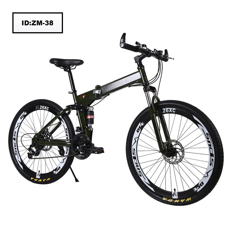 factory supply 26 inch double disc brake other folding mountain bike bicycle foldable OEM bicicleta mtb gear cycle mountianbikes