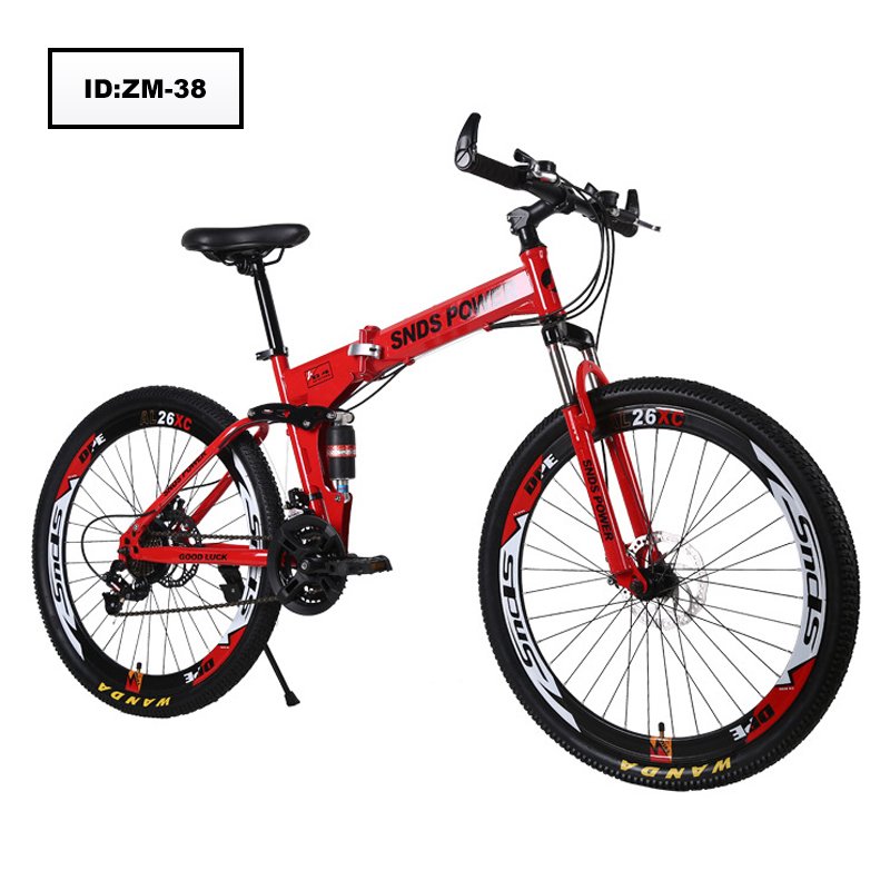 factory supply 26 inch double disc brake other folding mountain bike bicycle foldable OEM bicicleta mtb gear cycle mountianbikes
