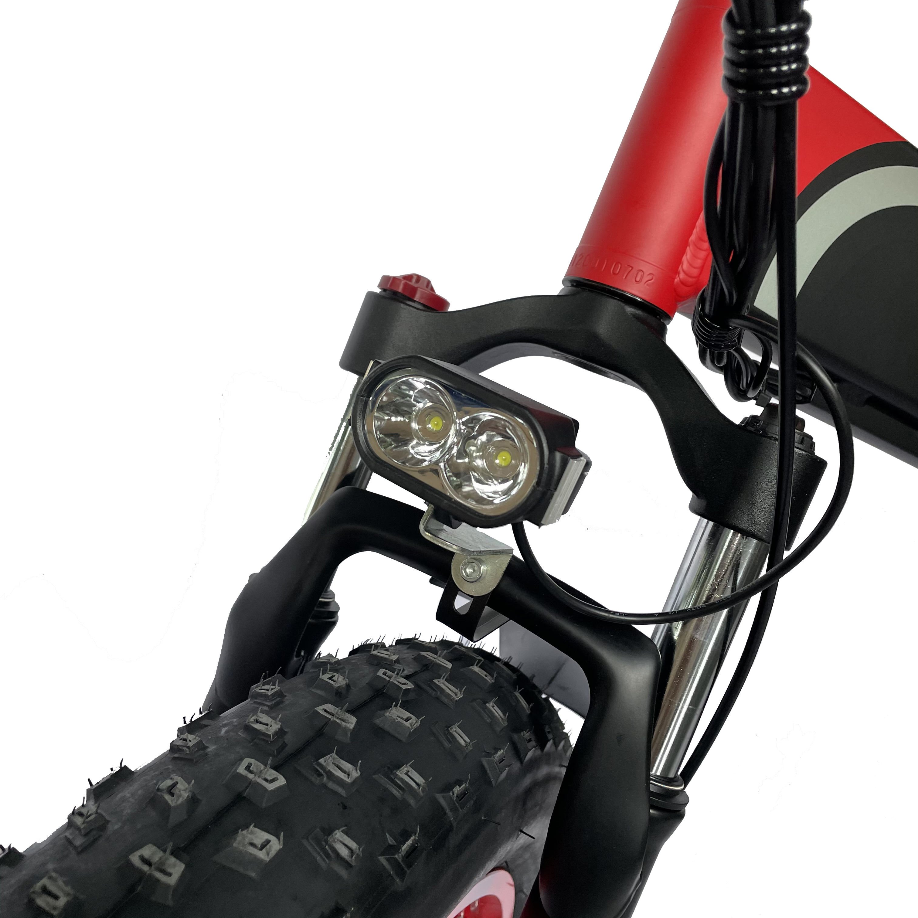 Hot Selling Dual Suspension Mountain Bike with Shock Absorption, 48V10.5Ah Lithium Battery Adult Electric Bike