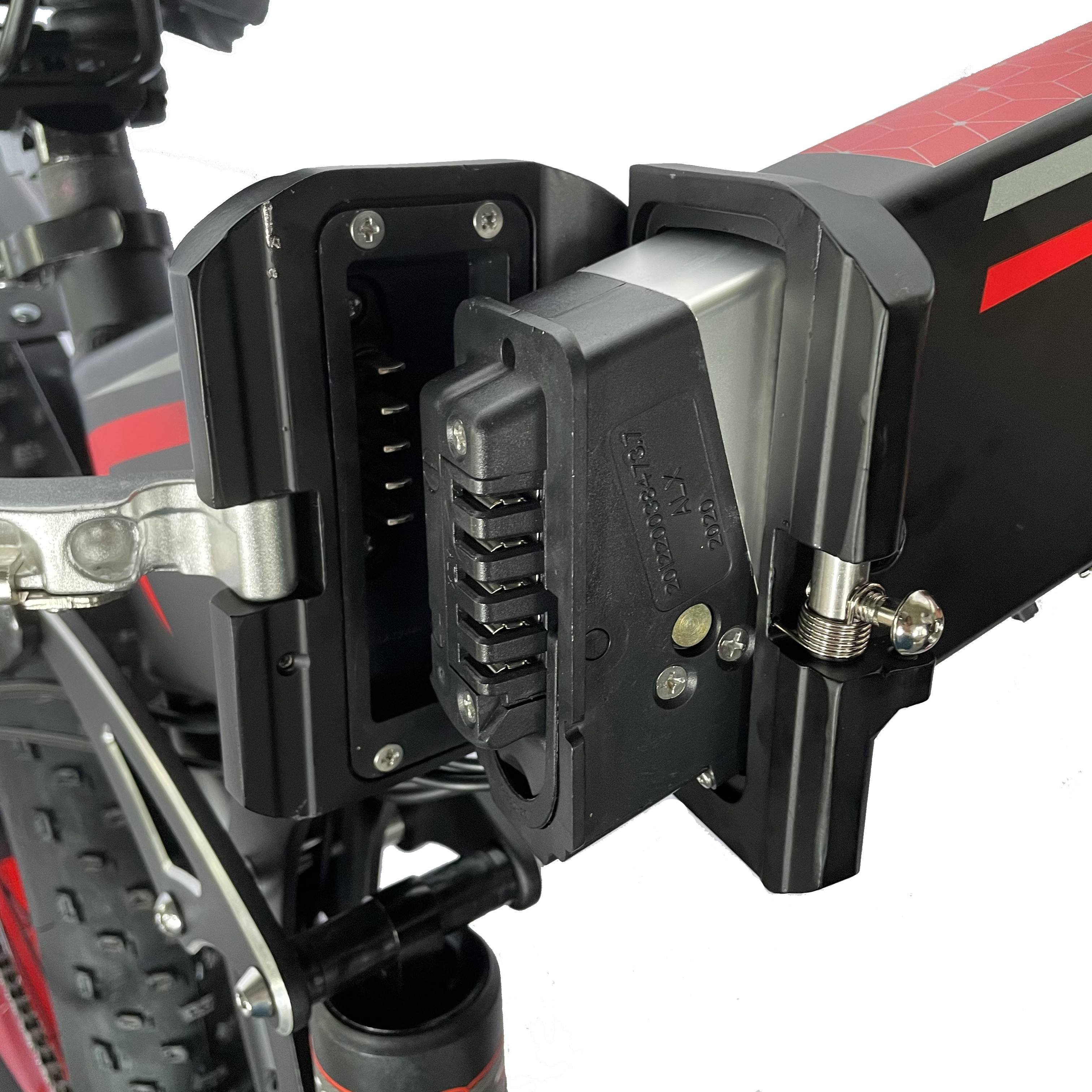 Hot Selling Dual Suspension Mountain Bike with Shock Absorption, 48V10.5Ah Lithium Battery Adult Electric Bike