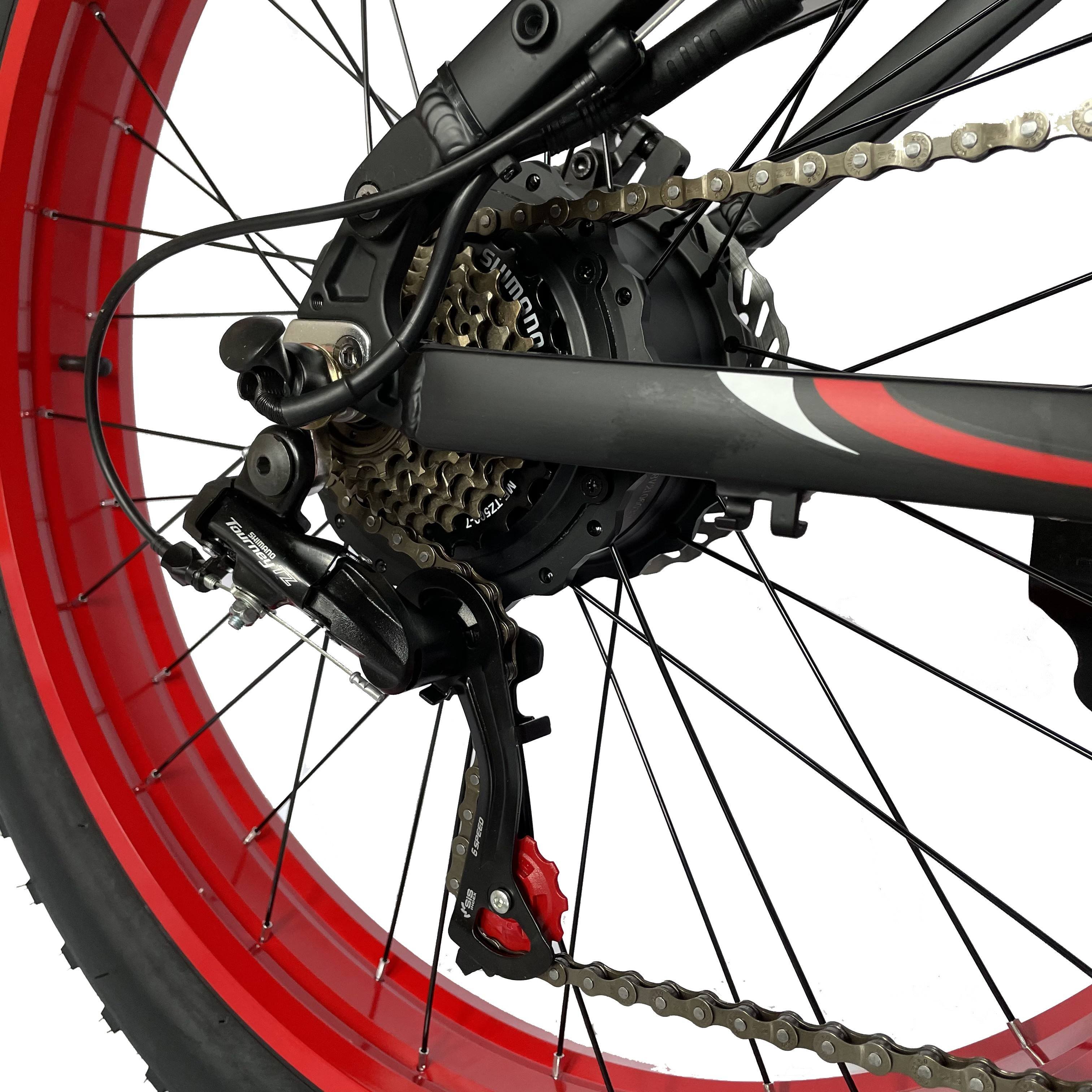 Hot Selling Dual Suspension Mountain Bike with Shock Absorption, 48V10.5Ah Lithium Battery Adult Electric Bike