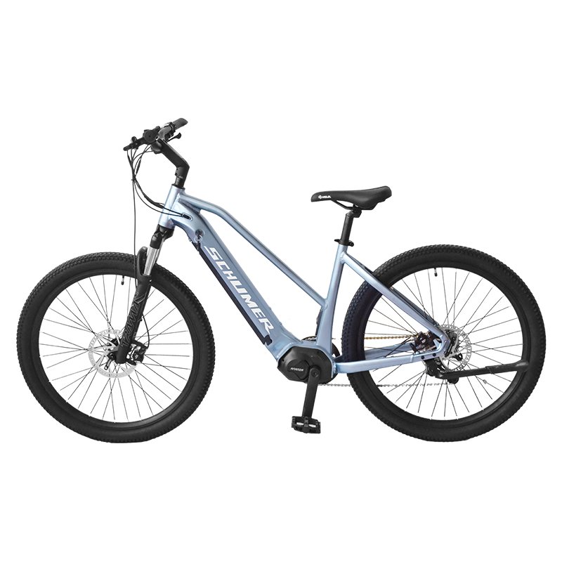 High-Performance Electric Mountain Bike for the Ultimate Adventure 250W-350W Torque Sensor Mid-Drive Motor