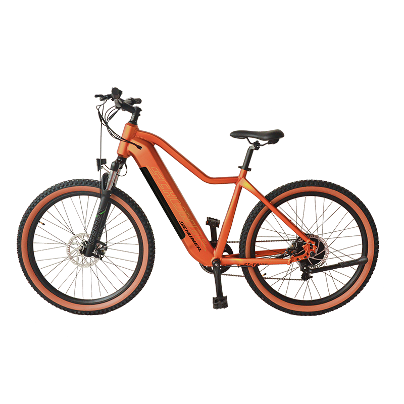 High-Performance Electric Mountain Bike for the Ultimate Adventure 250W-350W Torque Sensor Mid-Drive Motor