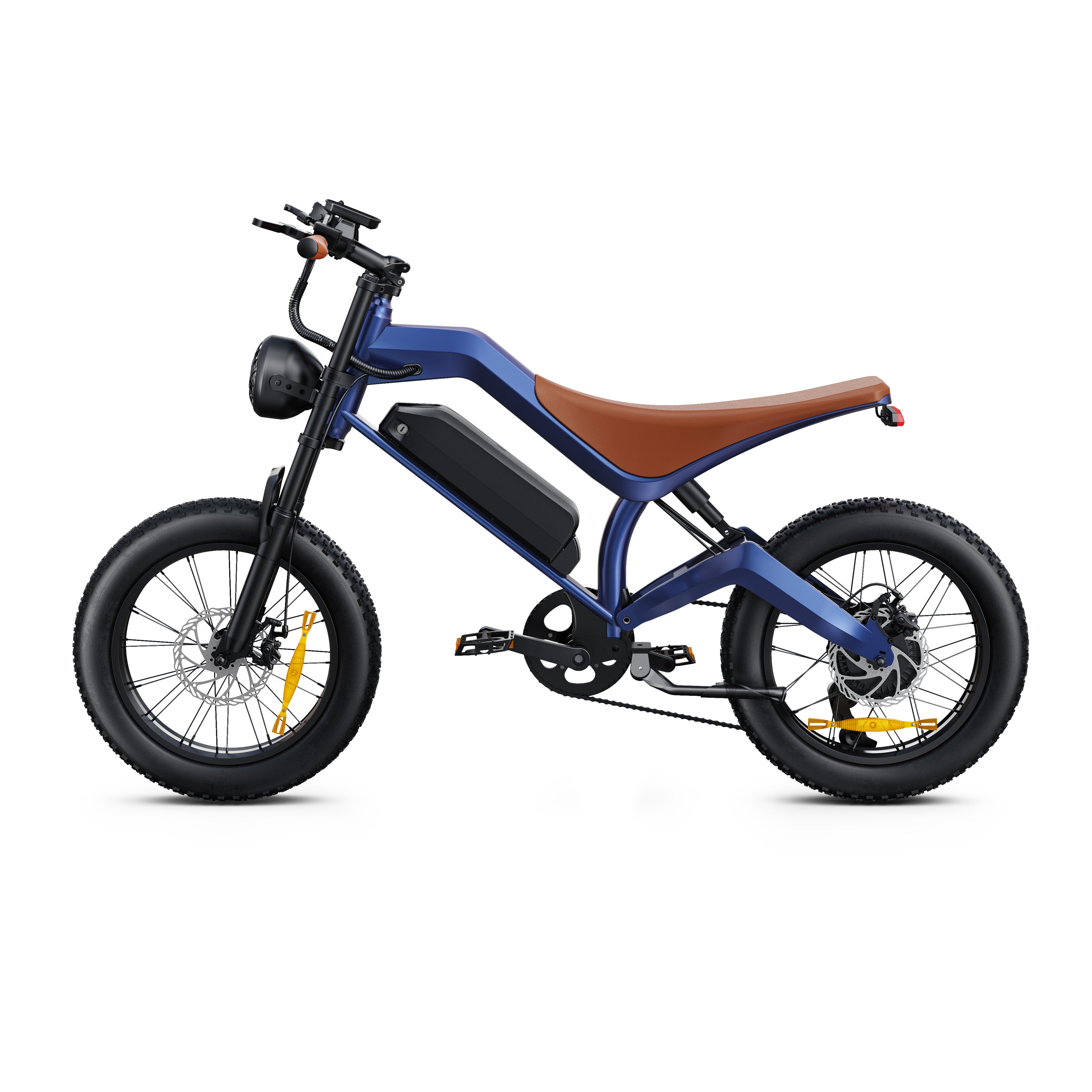New 48v 500w stealth bomber Retro Electric Cycle Road Dirt Fat Tire E Bike Fast Ebike Full suspension Electric Mountain Bike