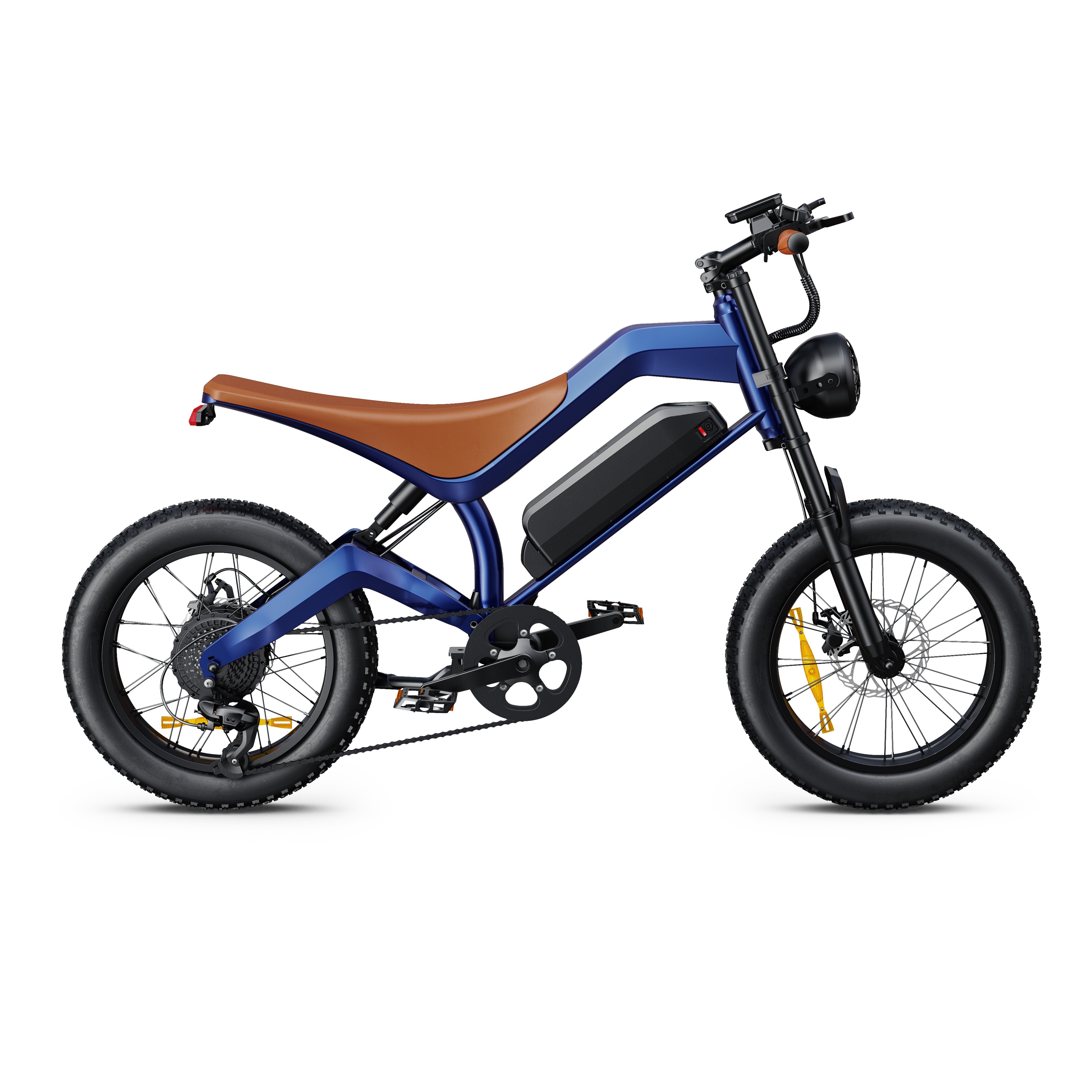 New 48v 500w stealth bomber Retro Electric Cycle Road Dirt Fat Tire E Bike Fast Ebike Full suspension Electric Mountain Bike