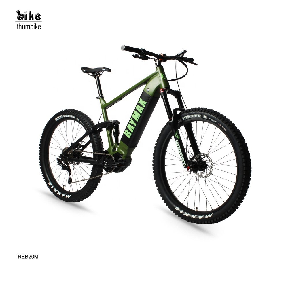 Full Suspension 29 inch Middle drive E bike mountain Electric Fat bafang eBike