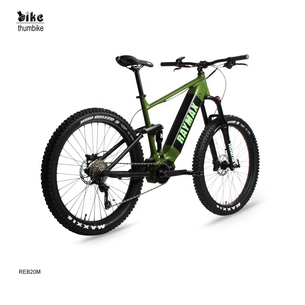Full Suspension 29 inch Middle drive E bike mountain Electric Fat bafang eBike