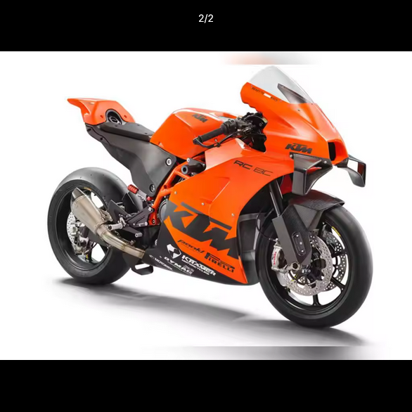 ORIGINAL NEW 2022 KTMs Sportbike Motorcycle RC 8C