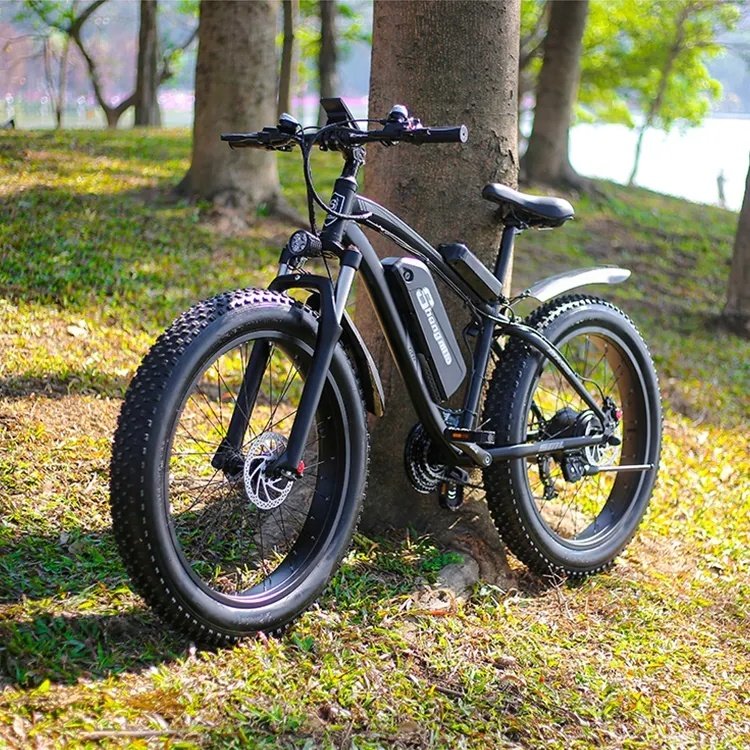 2023 Hot Selling 500W EU Warehouse Bicicleta Electrica Fat Tire 15Ah Powerful Dual Suspension Off-Road Adult Electric Bike