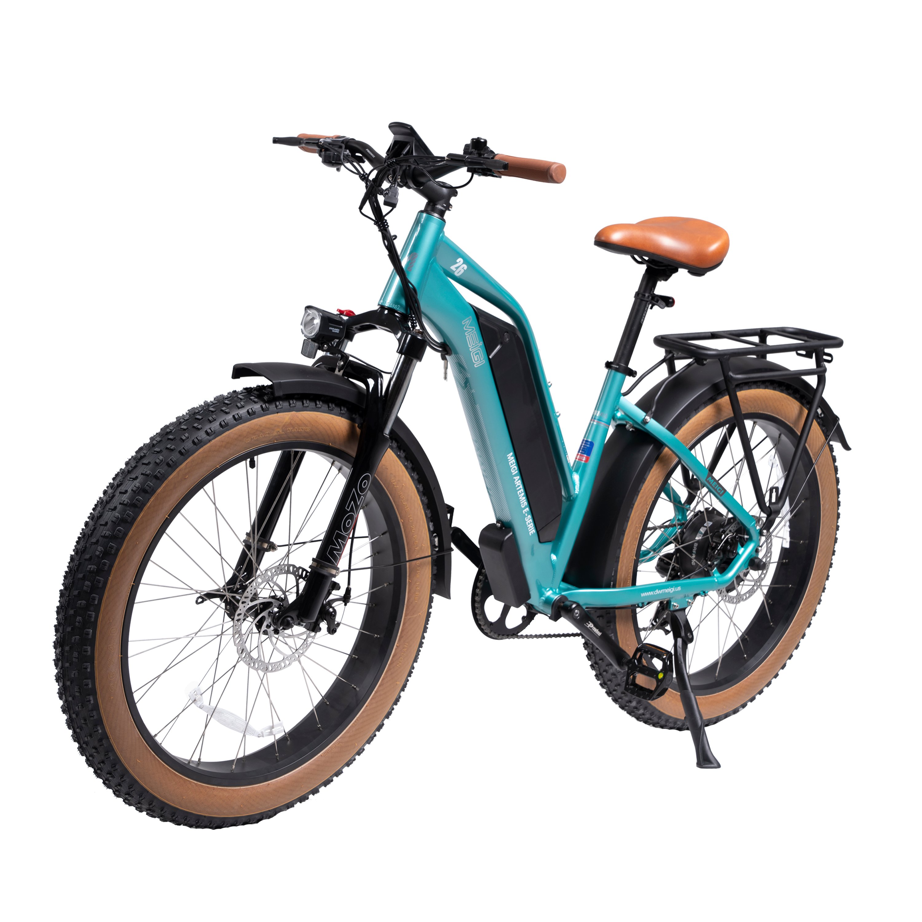MEIGI big wheel electric bike electric bicycle electric mountain bike bafang 750w fat tire electric folding bike 26 inch