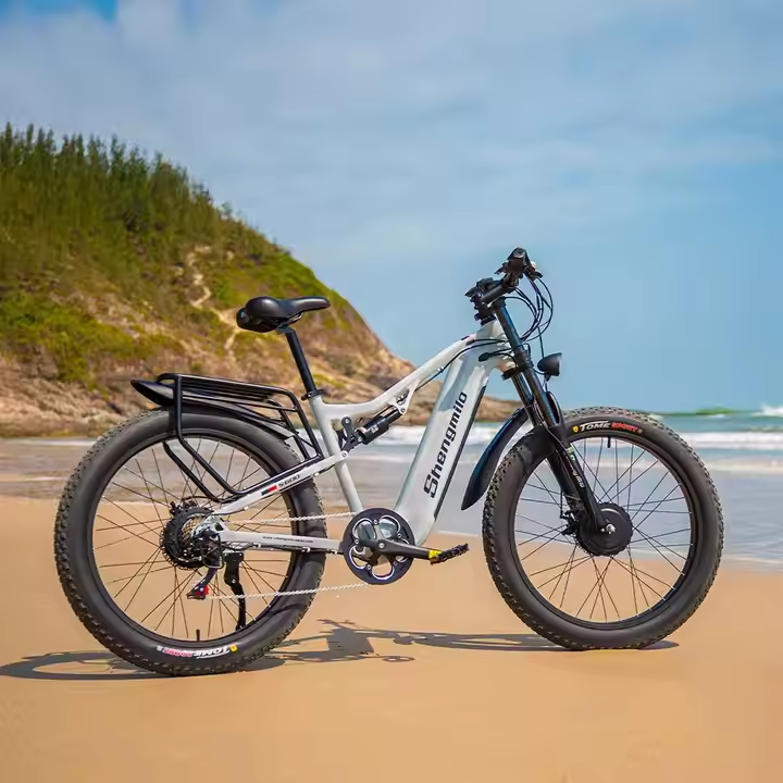 EU Warehouse 48V 2000W 18AH Adult Off Road Electric Mountain Bike E Bike 26 Inch Fat Tire Electric Mountain Bike