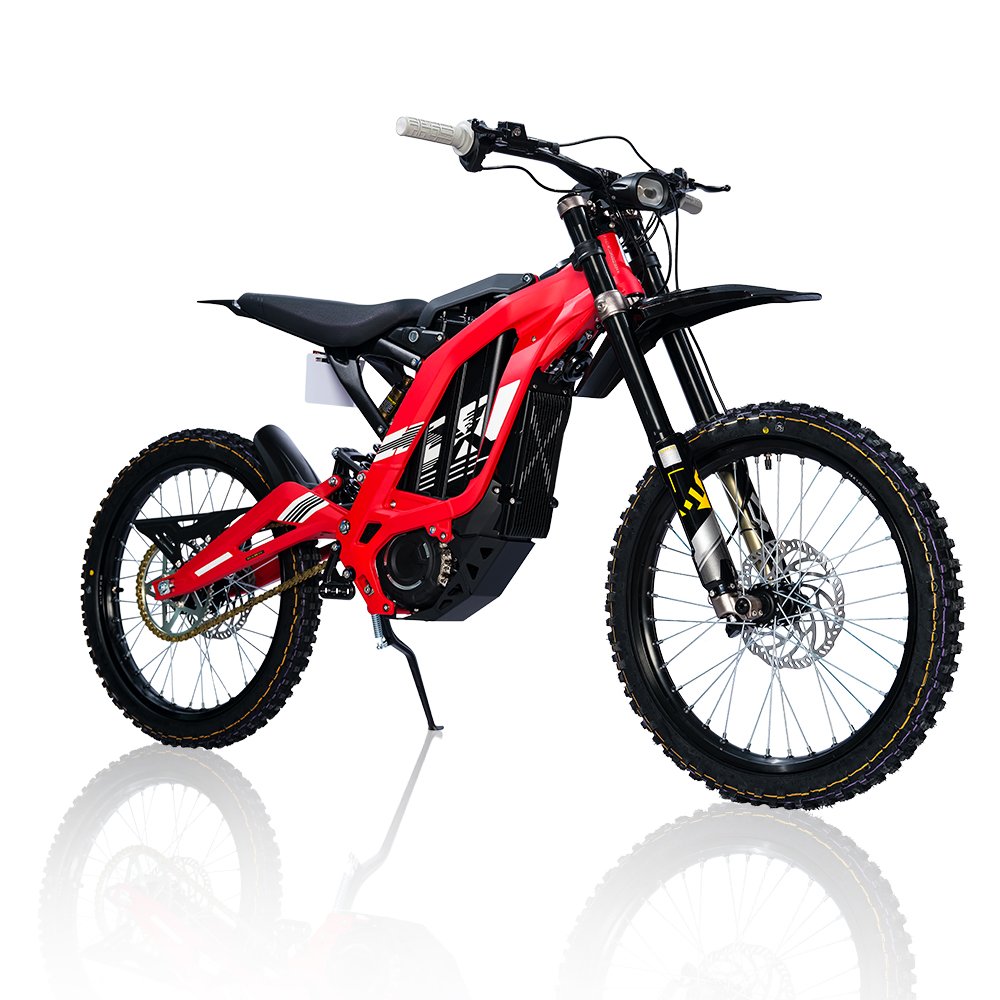 25 inch High-speed 2000W cheaper pit electric dirt bike motorcycles Dual Battery Electric Mountain Bike for Adults