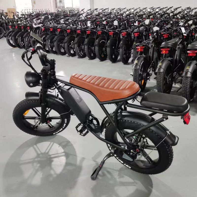 original ouxi v8 double battery pro accu full suspension bicicleta electrica ebike e fat tire bicycle fatbike electric bike