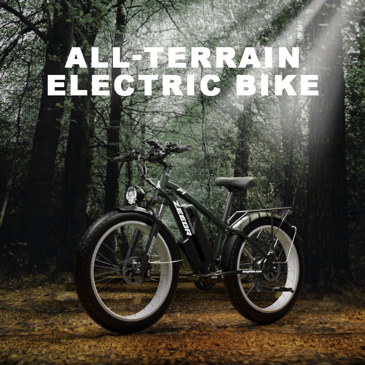 Zeegr 26 Inch Electric Mountain Bike Fat Tire Bike 48v 16ah Lithium Battery Ebike 1000w Electric Bicycle