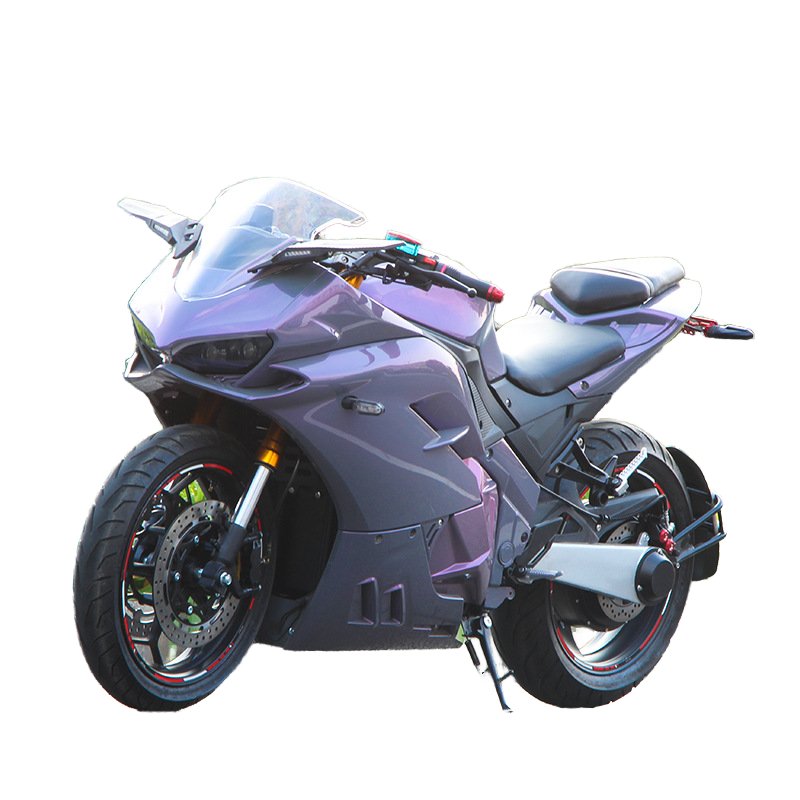 2024 Ducati High-Speed Electric Motorcycle Adult 72V Sports Car Battery