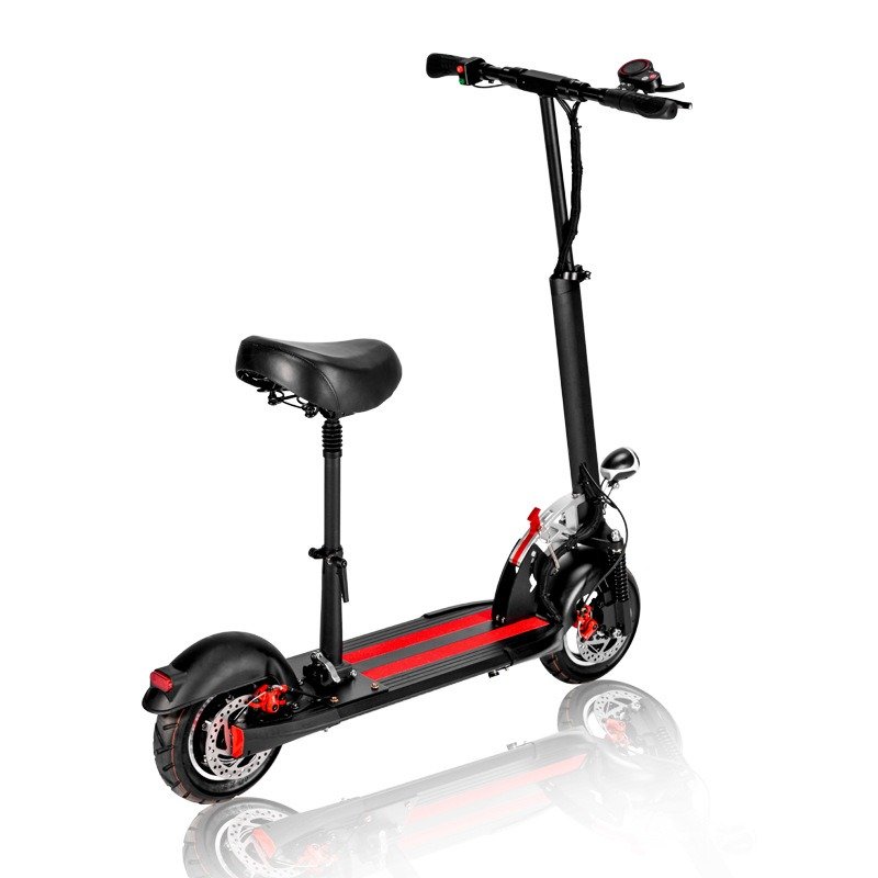 Adult electric motorcycle scooter 36V/48V front and rear double mechanical disc brake 100V-240V wide voltage scooter