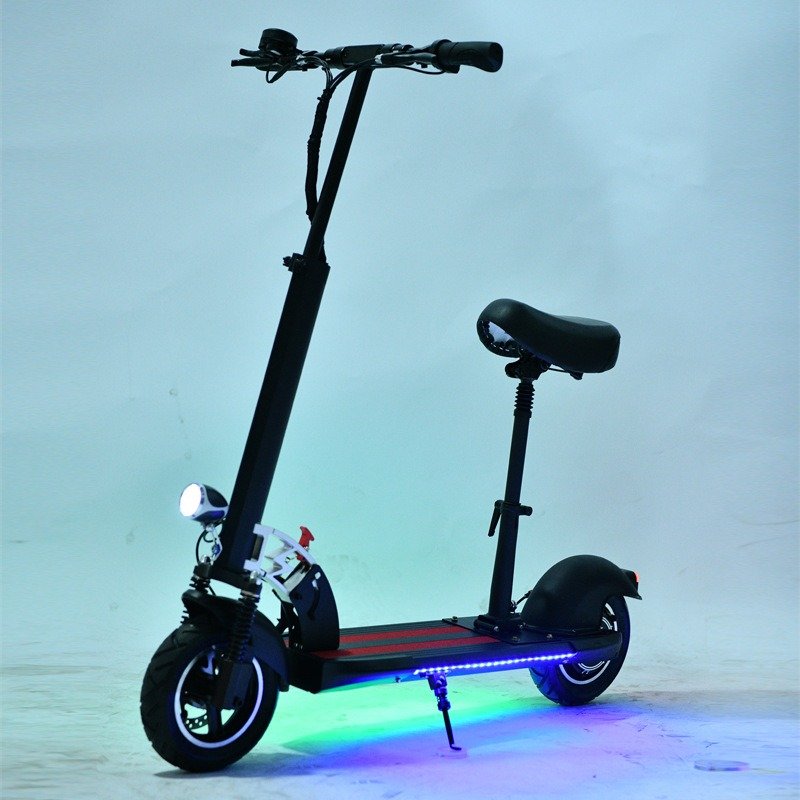 Adult electric motorcycle scooter 36V/48V front and rear double mechanical disc brake 100V-240V wide voltage scooter