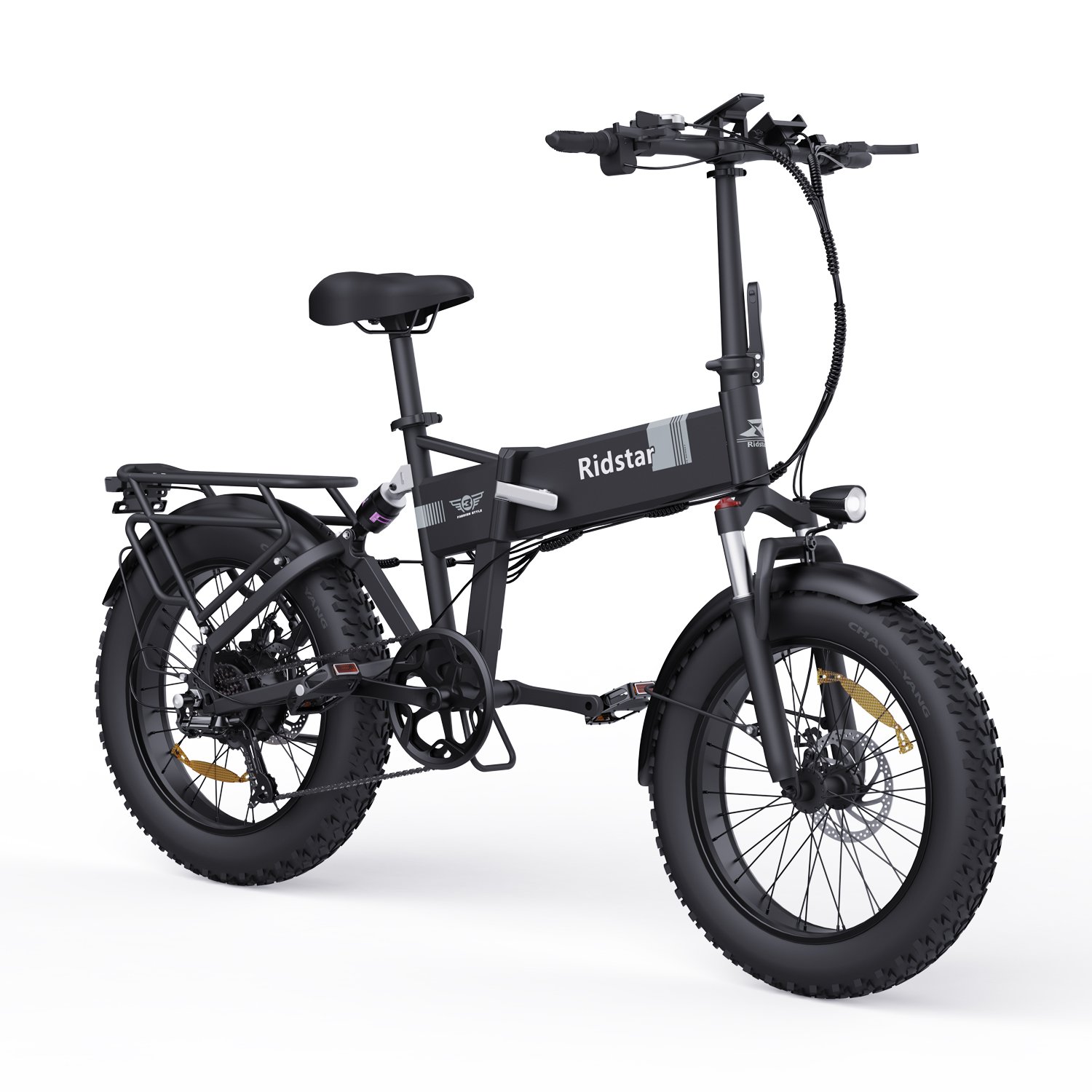 OEM Dual Motor Electric Mountain Bikes H26Pro 2000W 48V 23AH 26 Inch Fat Tire Electric bikes Folding Electric Bike For Adult