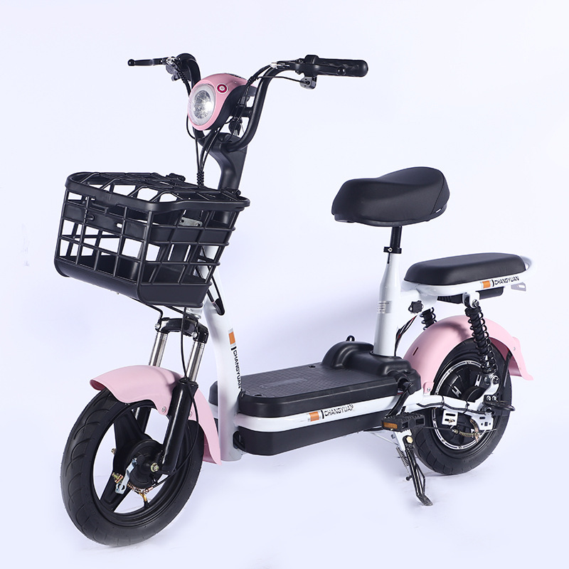 China's Best Seller 350W/500W Motorized Fashion Electric City Bike for Adults 48v Bicicleta Bicicleta Tube Battery Steel Frame