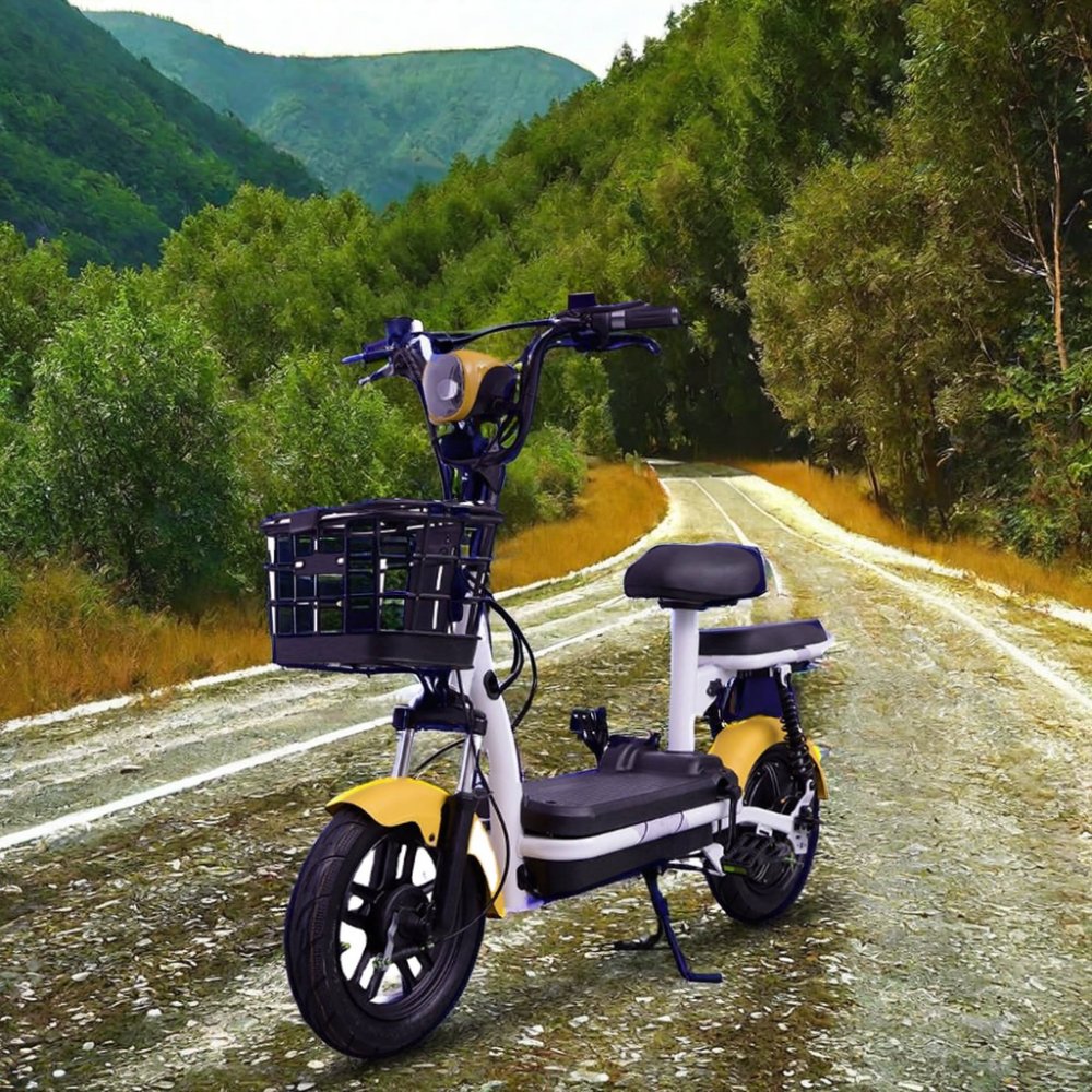 China's Best Seller 350W/500W Motorized Fashion Electric City Bike for Adults 48v Bicicleta Bicicleta Tube Battery Steel Frame