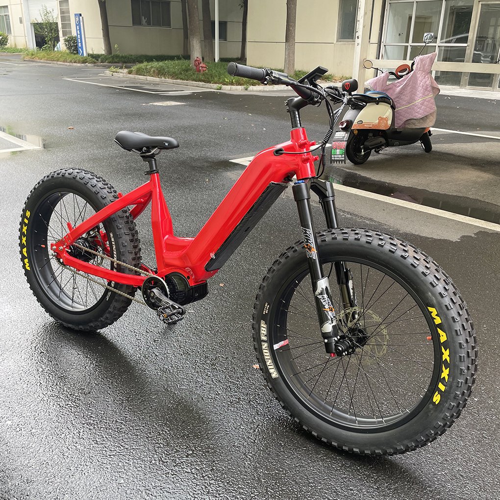 2025 New 1500w Belt drive ebike Bafang M630 mid Motor Electric Fat Bike 1000W Mountain Bike with Internal 5 Geared Hub