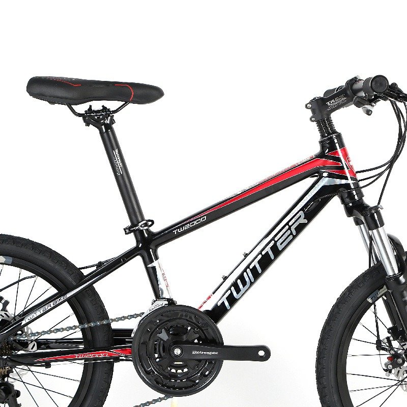 Kids Outdoor Bicycle 12 Years Old Mountain Road Bike with Alloy Frame and Aluminum Fork Pedal Type Ordinary for Adults