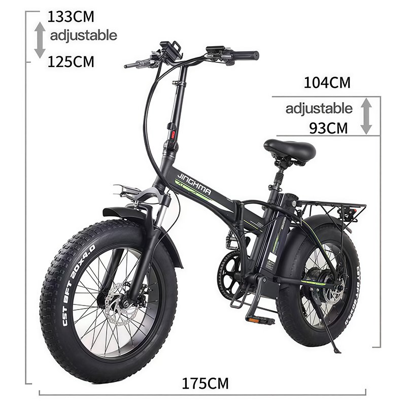 EU warehouse offers affordable electric assisted foldable mountain bikes