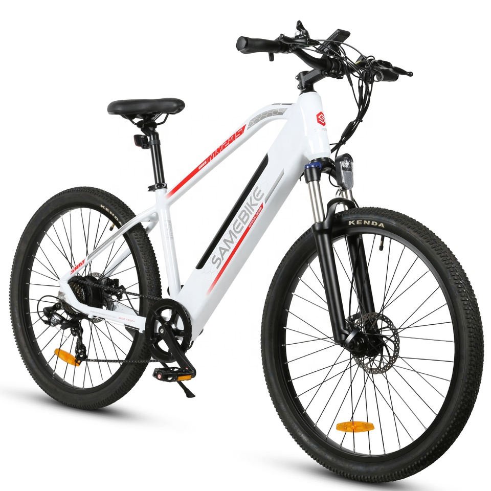 Dropshipping EU/UK/CA Warehouse Electric City Bicycle Hybrid Bike Ebike 500W 27.5 inch in Stock
