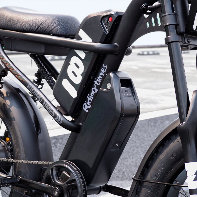 Riding'times Electric Hybrid City Bike 250W/500W Moto 25Kmh Ebike with 48V Lithium Battery Fatbike