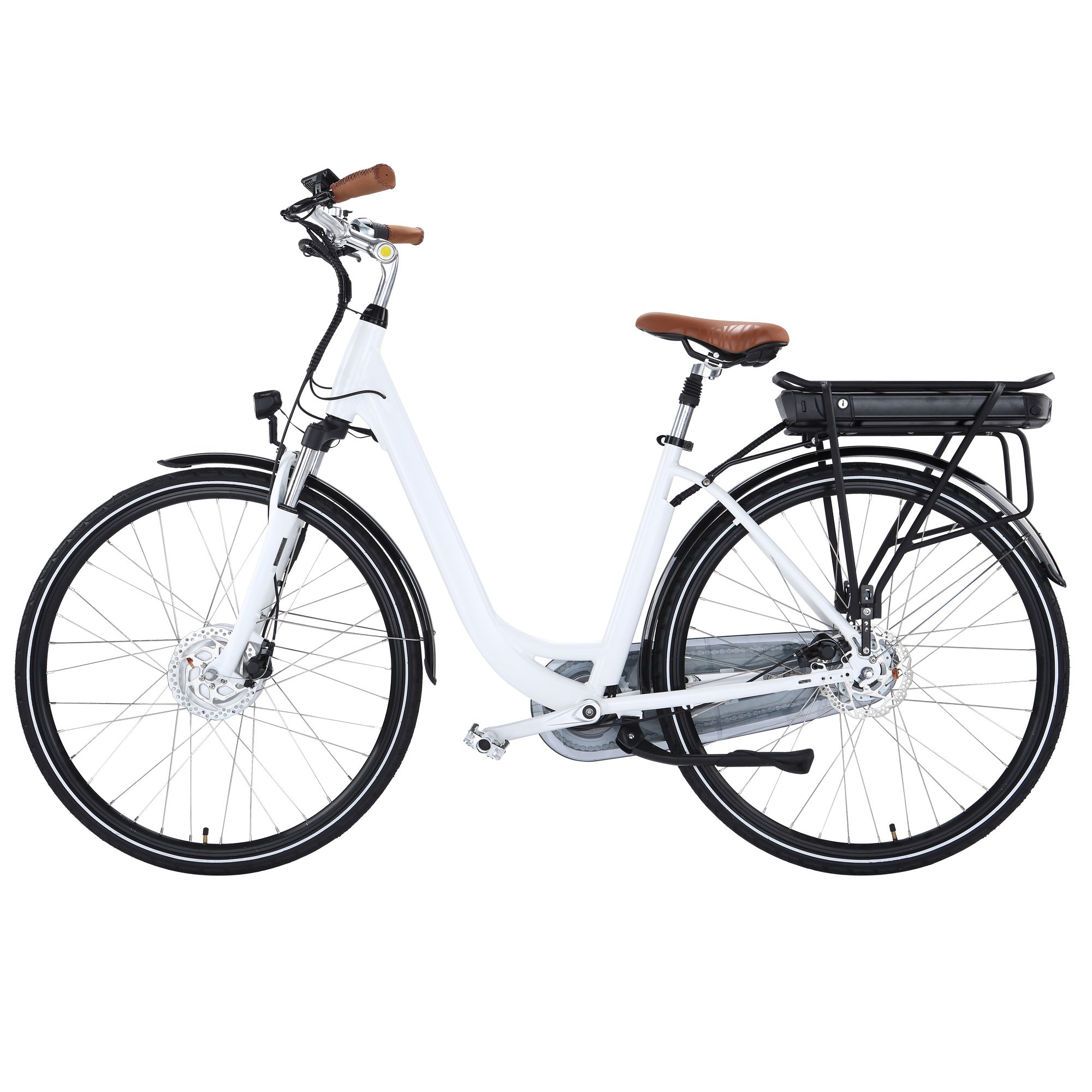 ONWAY 28 Inch Tire City Ebike Al Alloy Inner 3 Speed 350W E-Bike 250W Electric Bike Women