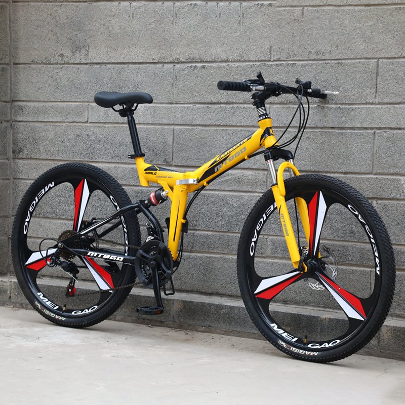 Tianjin New product 21 speed 20 24 26 27.5 29 inch Adult Bicycle Foldable Bicicleta Men Mountain Bikes Folding Cycle