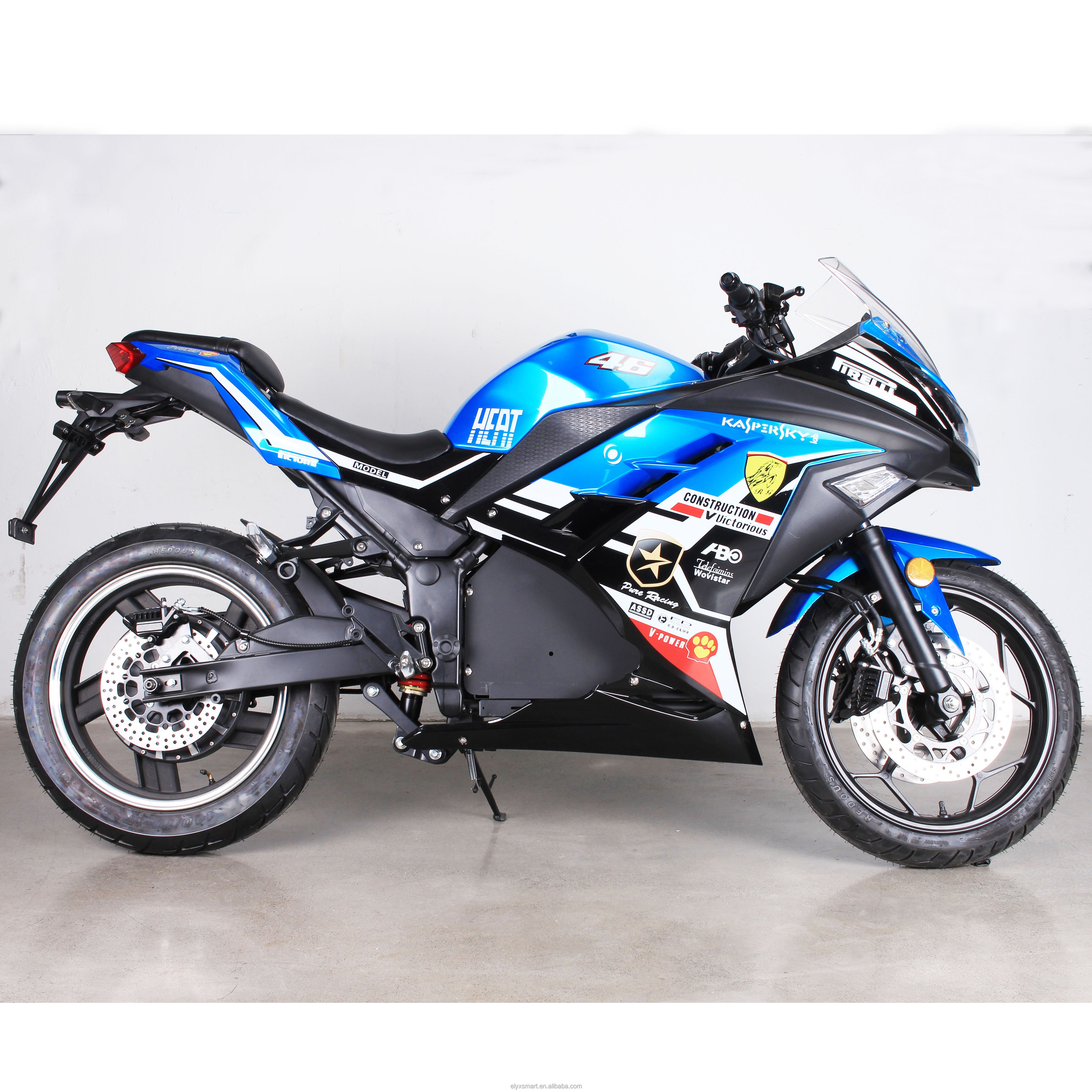 ZEN Factory Wholesale 17Inch Dirt Bike Adult 180KM Long Range Sportbike 5000W Moto Electric 72V Motorcycle Bicicleta Electrica