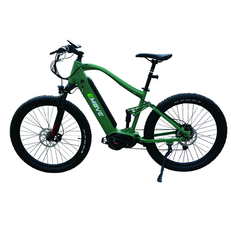 2022 new design 27.5inch mid motor full suspension 500w ebike cheap electric bicycle electric mountain bike electric MTB