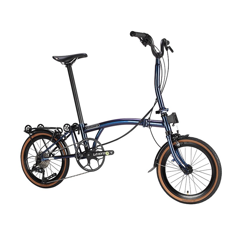 9 Speed Folding Bicycle Ultra Light Portable 20 Inch Adult Students Change Speed Mini Bikes Bicycle Aluminum Alloy Mountain Bike