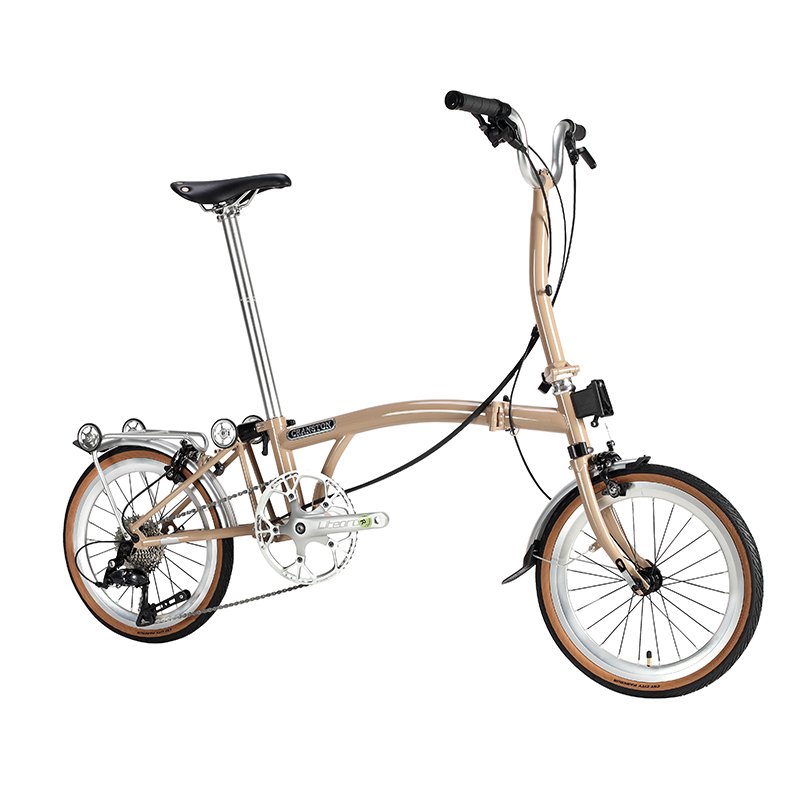 9 Speed Folding Bicycle Ultra Light Portable 20 Inch Adult Students Change Speed Mini Bikes Bicycle Aluminum Alloy Mountain Bike