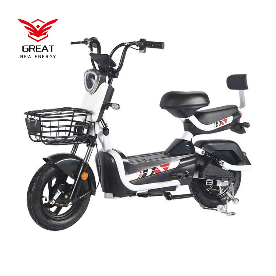 Factory Wholesale Electric Bicycle 350w 48v Adult Electric City Bike Lead-Acid Battery Two-Wheeled Electric Scooter