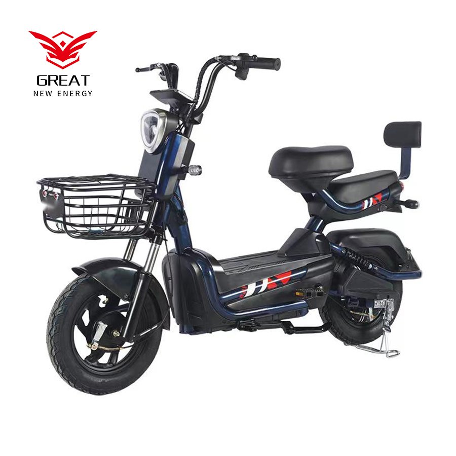 Factory Wholesale Electric Bicycle 350w 48v Adult Electric City Bike Lead-Acid Battery Two-Wheeled Electric Scooter