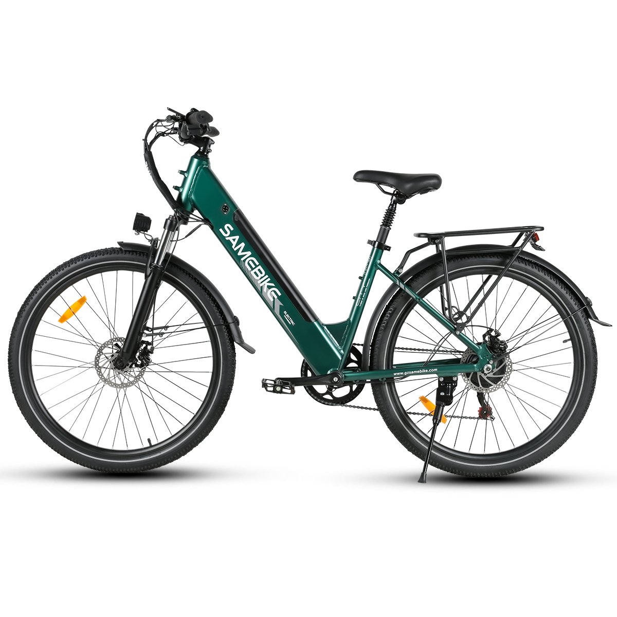 Fast Delivery 500W Electric City Bike All-Terrain Moped with 36V Integrated Lithium Battery Disc Brake System Rear Hub Motor