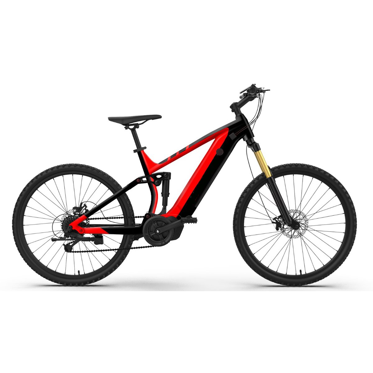Wholesale MTB 29 Inch 350W Electric Bike Middle Drive Hidden Battery Ebike 48V Lithium Battery Electric Bicycle