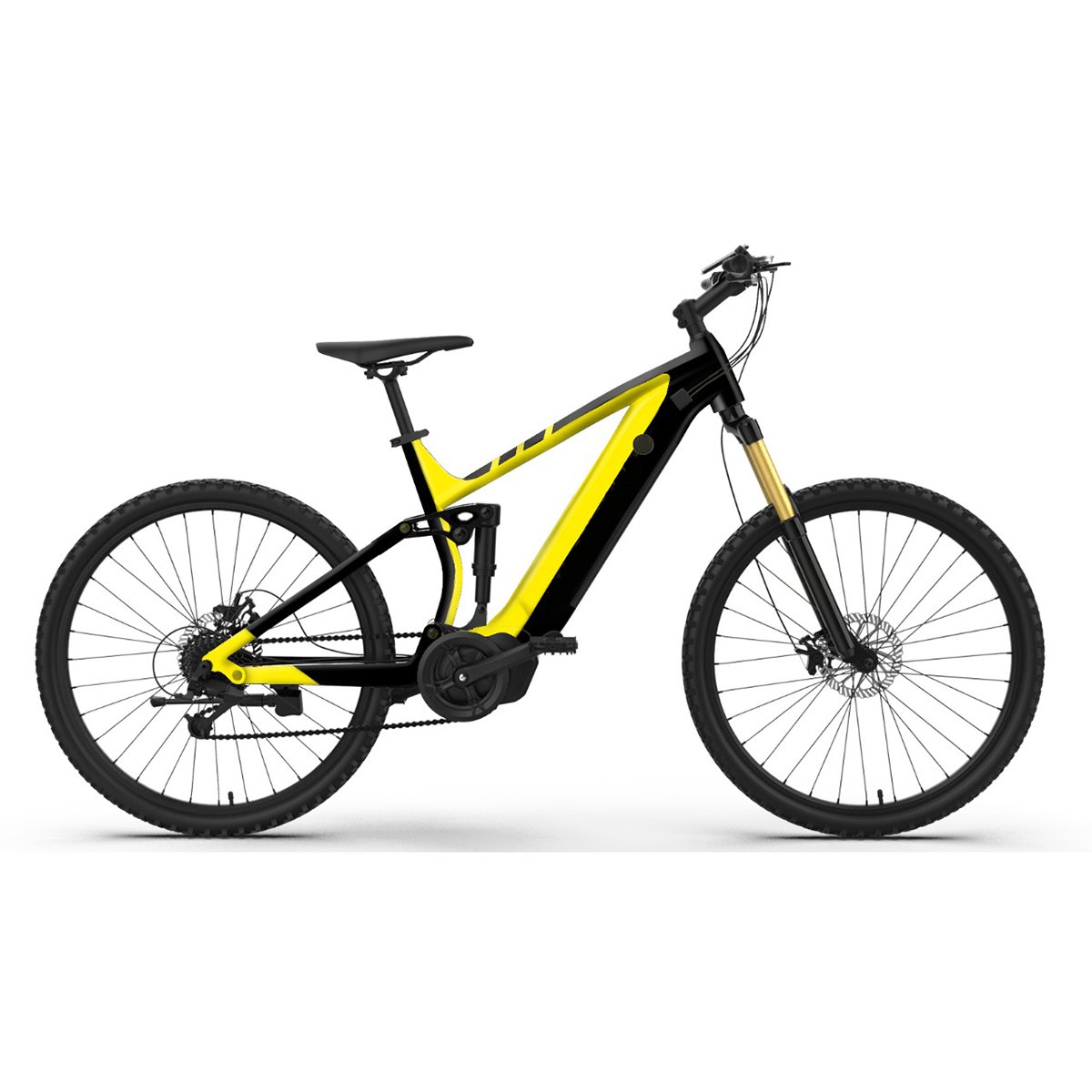 Wholesale MTB 29 Inch 350W Electric Bike Middle Drive Hidden Battery Ebike 48V Lithium Battery Electric Bicycle